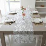 décoration métallique de table