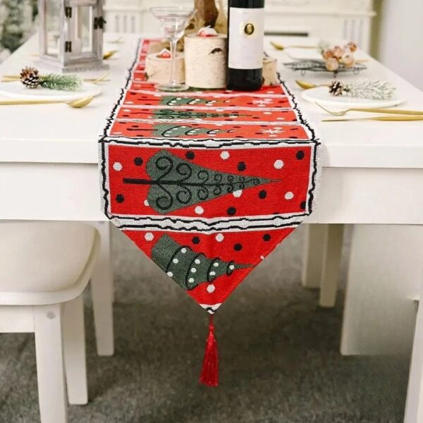 Chemin de Table Sapins Noël