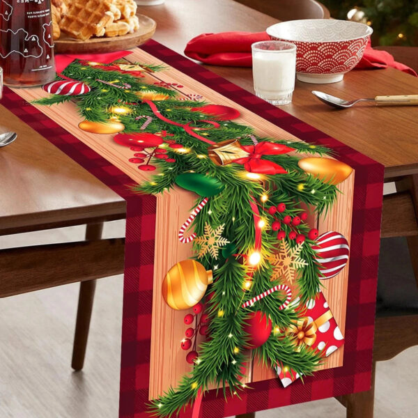 chemin de table motifs Noël