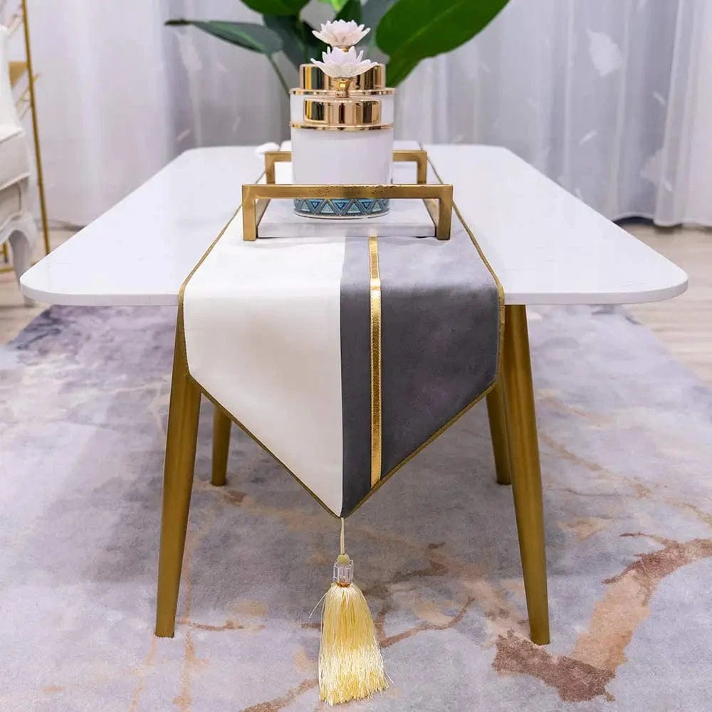 Design minimaliste chemin table