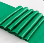table déco satin vert