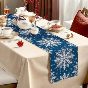 chemin de table flocon de neige