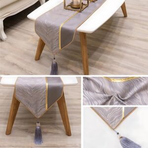 Chemin de Table Gris Anthracite élégant