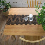 Décoration mariage dentelle sophistiquée