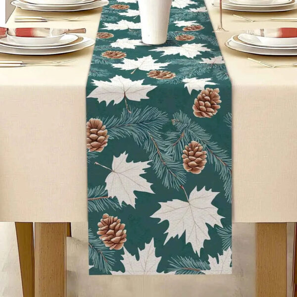 chemin de table feuilles érable botanique