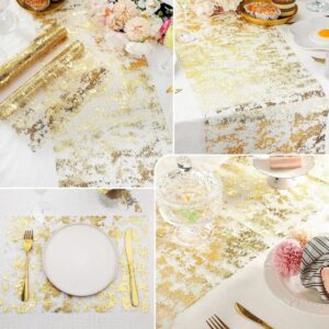 Deco-Chemin De Table Or