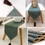 Chemin de table Vert Canard design