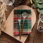 Lot de serviettes tartan