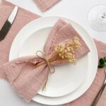 lot de serviettes de table coton