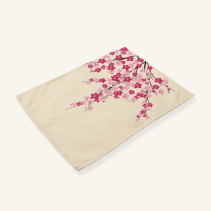 Set de table Fleur de Cerisier Lin Sakura