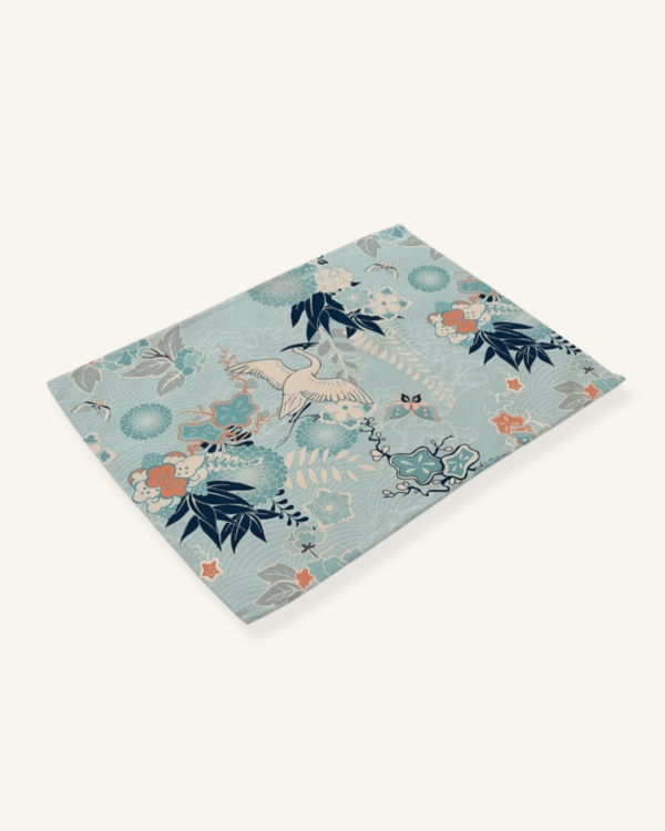 Set de Table Grue Japonaise Lin