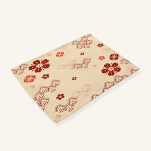 Set de table floral en lin