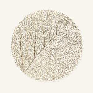 ensemble de table rond corail ajouré